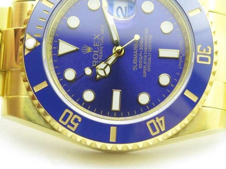 Wrapped YG Edition Best TW Full Blue A2836 116618LB Submariner 0803